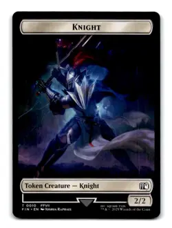 Hero (0003) // Knight Double-Sided Token T FINAL FANTASY 3 // 10 NM - Image 2