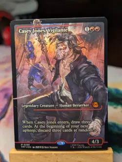 Casey Jones, Vigilante (0286) Showcase FOIL Teenage Mutant Ninja Turtles - Image 1