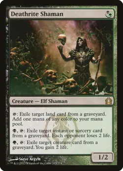 MTG Deathrite Shaman - 213 / English / Lightly Played - Image 1