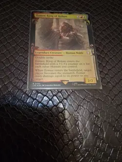 Foil Nm Eomer, King of Rohan Showcase Scrolls Commander: The Lord - Image 1