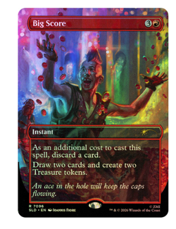 Big Score (7096) - Foil - Fallout Secret Lair MTG - Image 1