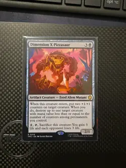 MTG DIMENSION X PIZZASAUR 16 TMC NM R - Image 1