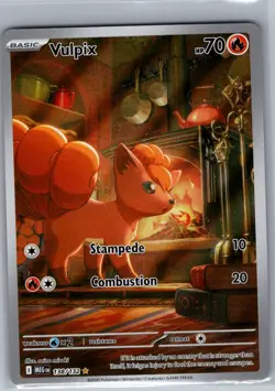 Vulpix 138/132 ME01: Mega Evolution - Pokemon Card - NM - Image 1