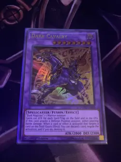 Yu-Gi-Oh! TCG Dark Cavalry DUPO-EN002 Ultra Rare Duel Power 1st Edition - Image 1