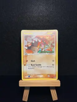 Pokemon - Groudon - 5/106 - EX Emerald - Reverse Holo Stamped - HP/Damaged - Image 1