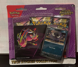 Pokemon Ascended Heroes Tech Sticker Collection Gastly - New, Sealed - Image 1