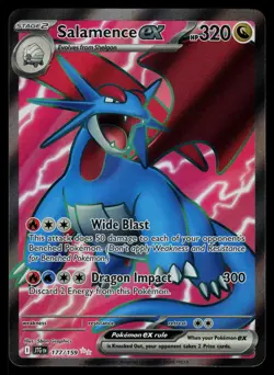 Salamence ex 177/159 - Pokemon Journey Together - Ultra Rare (NM) - Image 1