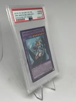 Dark Magician Girl The Dragon Knight | DRLG-EN004 1st Ed. Secret Yugioh PSA 10 - Image 5