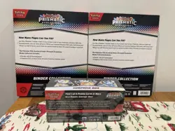 Pokemon TCG 2x Prismatic Evolutions Binder Collection & 1x Surprise Box - Sealed - Image 2