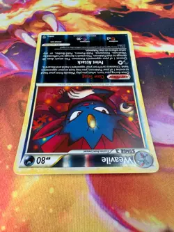 Weavile 25/90 NM Rare Reverse Holo HGSS Undaunted 2010 Pokemon TCG - Image 3