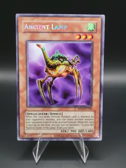 2024 Yugioh Ancient Lamp Secret Rare RP01-EN100 Retro Pack - Image 1