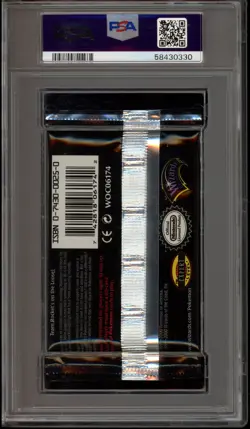 Pokemon Team Rocket 1st Edition Jessie/James Art Sealed Booster Pack PSA 10 - Image 2