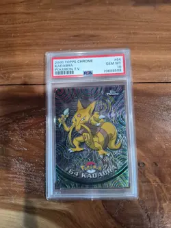 2000 Topps Chrome Pokemon Kadabra #64 PSA 10 !! 🔥🔥 - Image 1