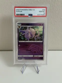 Espeon Master Ball 0509/14 PSA 10 Pokemon Gem Pack Vol. 2 Simplified Chinese - Image 1