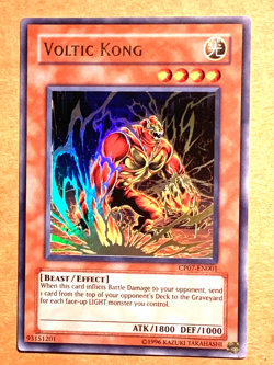 yugioh Voltic Kong CP07-EN001 Ultra Rare Near Mint - Image 1