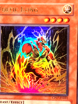 yugioh Voltic Kong CP07-EN001 Ultra Rare Near Mint - Image 3