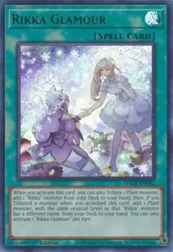 *** RIKKA GLAMOUR *** ULTRA RARE MAZE-EN062 1ST EDITION MINT/NM YUGIOH! - Image 1