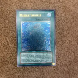 YUGIOH BUBBLE SHUFFLE ULTIMATE RARE CRV-EN046 1st EDITION - Image 1