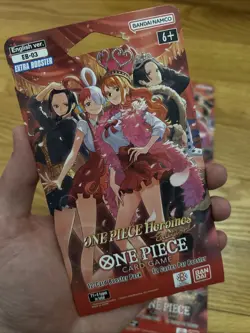 4x One Piece Heroines EB-03 Sleeved Booster Pack TCG CCG Bandai English New - Image 2