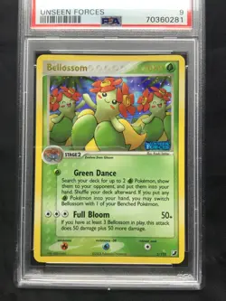 Pokemon Cards: EX Unseen Forces Reverse Holo: Bellossom 3/115 PSA 9 - Image 2