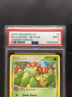 Pokemon Cards: EX Unseen Forces Reverse Holo: Bellossom 3/115 PSA 9 - Image 3
