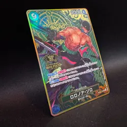 Roronoa Zoro OP06-118 SEC 2nd ANNIVERSARY SET ONE PIECE Card Game Japanese NM - Image 3