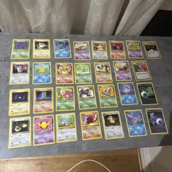 Pokemon - Common/Uncommon Bundle Rocket Set Pack Fresh/NM 29 Cards - Image 1