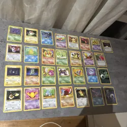 Pokemon - Common/Uncommon Bundle Rocket Set Pack Fresh/NM 29 Cards - Image 2