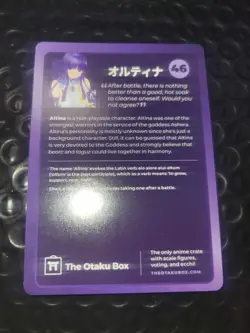 Otaku Box Limited Edition Collectible Card #46 Altina - Image 2