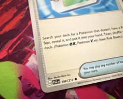 Pokemon TCG Ascended Heroes Poke Pad 198/217 NM Non Holo Trainer Card - Image 2