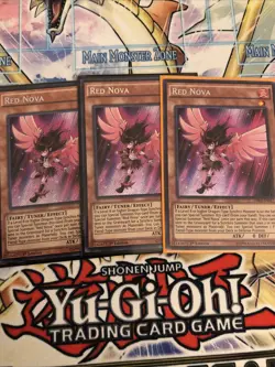 YU-GI-OH! RED NOVA DRL3-EN017 SECRET RARE 1st EDITION NM - Image 1