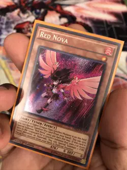 YU-GI-OH! RED NOVA DRL3-EN017 SECRET RARE 1st EDITION NM - Image 2