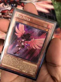 YU-GI-OH! RED NOVA DRL3-EN017 SECRET RARE 1st EDITION NM - Image 3
