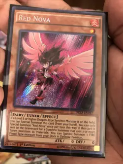 YU-GI-OH! RED NOVA DRL3-EN017 SECRET RARE 1st EDITION NM - Image 4