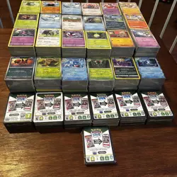 6000+ Pokemon Card Bulk Lot Common/Uncommon/Rares/Codes/Reverse Holo and Holo - Image 1
