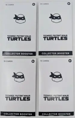 *LOT OF 4* MTG TEENAGE MUTANT NINJA TURTLES COLLECTOR SLEEVED BOOSTERS - SEALED! - Image 1