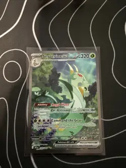 Pokemon TCG Serperior EX Sir 164/086 Black Bolt English Card Near Mint Condition - Image 1