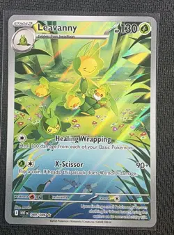 2025 Pokemon White Flare Leavanny Illustration Rare #089/086 - Image 1