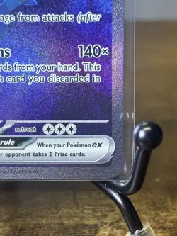 Pokemon TCG Blastoise ex 200/165 Sv: Scarlet & Violet 151 Holo Illustration Rare - Image 5