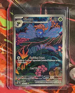 Gloom 198/197 Illustration Rare Pokemon TCG SV03: Obsidian Flames 198/197 NM - Image 1