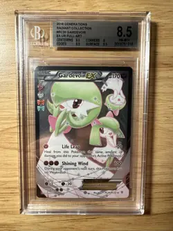 2016 Pokemon Generations Radiant Collection Gardevoir EX Full Art Holo BGS 8.5 - Image 1