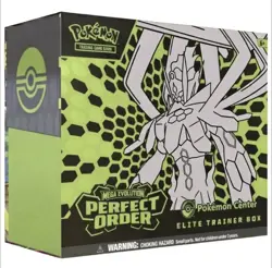 Pokemon TCG Mega Evolution Perfect Order Elite Trainer Box Sealed Case PRESALE - Image 3