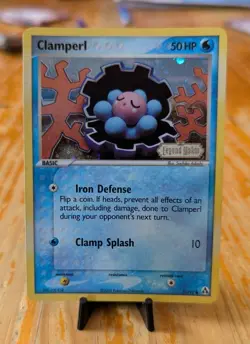 Pokemon TCG Clamperl 51/92 Legend Maker Stamped Holo Near Mint - Image 1