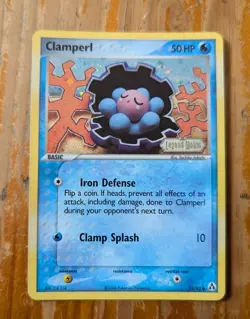 Pokemon TCG Clamperl 51/92 Legend Maker Stamped Holo Near Mint - Image 2