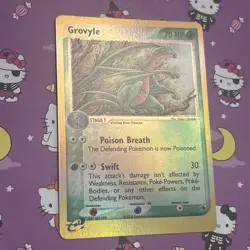 Grovyle 31/109 Ruby Sapphire LP reverse holo Pokemon - Image 3