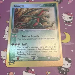 Grovyle 31/109 Ruby Sapphire LP reverse holo Pokemon - Image 4
