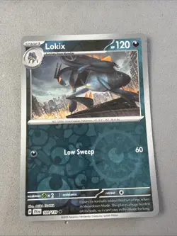 Pokemon TCG * Journey Together 100/159 Lokix Uncommon REVERSE HOLO * FRESH PK - Image 1