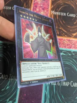 Yu-Gi-Oh! Norito the Moral Leader BLRR-EN0358 1st Edition Ultra Rare NM - Image 2
