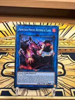 Yugioh Prometheische Prinzessin, Verteilerin Der Flammen RA03-EN050 Collector Ra - Image 1