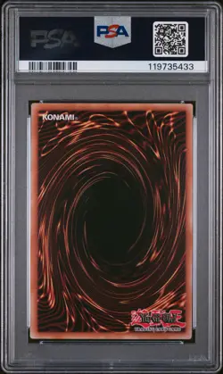 2025 YU-GI-OH! RA04-QUARTER CENTURY STAMPEDE 1ST ED THE CLAW OF HERMOS PSA 10 - Image 2